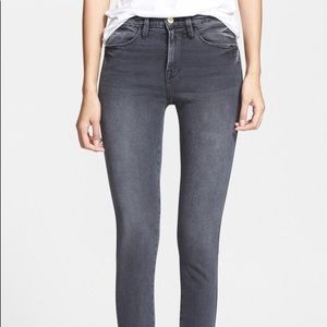 Frame Le High Skinny 28 Grey